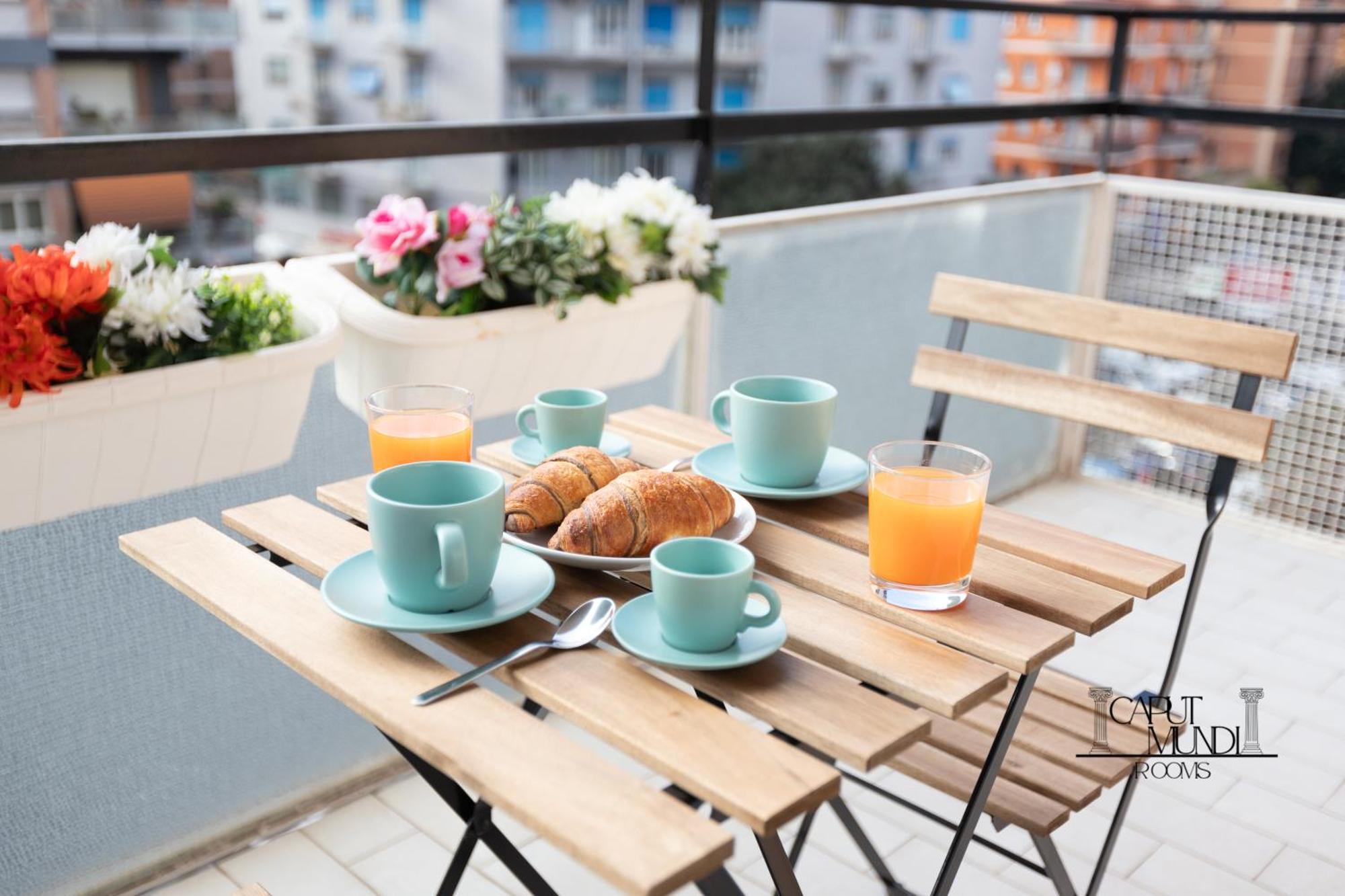 Caput Mundi Rooms - 100Mt To Metro A, Terrace, A-C, 15 Min To Center Рим Экстерьер фото