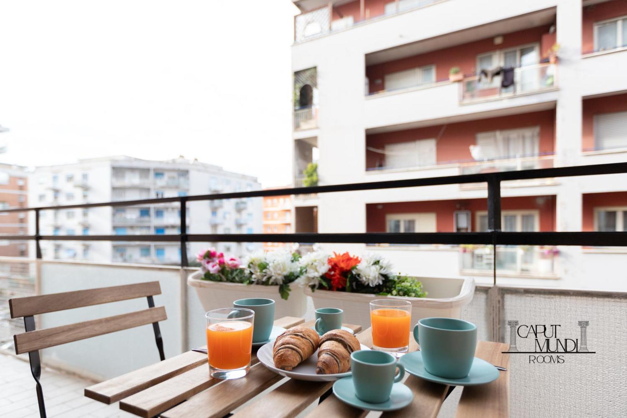 Caput Mundi Rooms - 100Mt To Metro A, Terrace, A-C, 15 Min To Center Рим Экстерьер фото